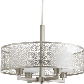 Mid. Chandeliers Drum Shade by Progress Lighting ( 54 | P5156-09 Mingle ) 