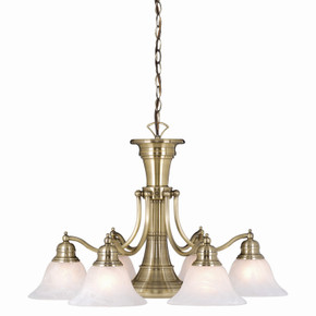 Mid. Chandeliers Glass Down by Vaxcel ( 63 | CH30307A Standford ) 