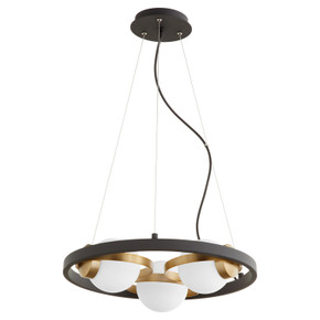 Mini Chandeliers Glass Shade by Quorum ( 19 | 606-3-6980 Nimbus ) 