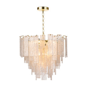 Mid. Chandeliers Glass Down by Regina Andrew ( 400 | 16-1291 Glacier ) 