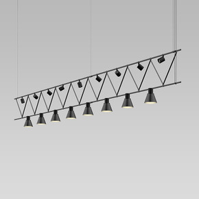 Linear/Island 4 Light + by Sonneman ( 69 | SLS1142 Suspenders ) 