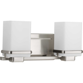 Bathroom Fixtures Two Lights by Progress Lighting ( 54 | P2194-09 Metric ) 