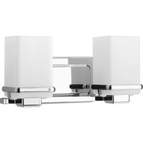 Bathroom Fixtures Two Lights by Progress Lighting ( 54 | P2194-15 Metric ) 