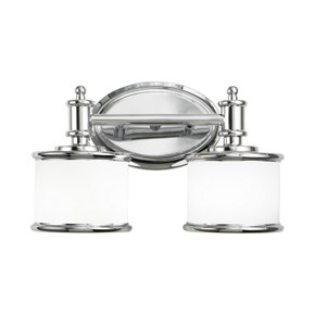 Bathroom Fixtures Two Lights by Vaxcel ( 63 | CR-VLU002CH Carlisle ) 