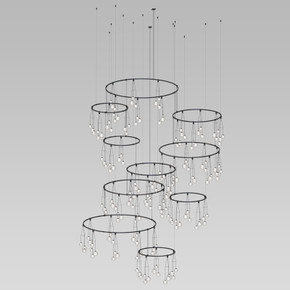 Large Chandeliers Glass Shade by Sonneman ( 69 | SLS1168 Suspenders ) 