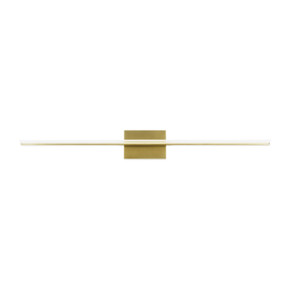 Bathroom Fixtures Cylindrical / Linear by Visual Comfort Modern ( 182 | 700BCSPANB4BR-LED930 Span ) 