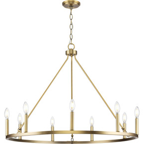 Mid. Chandeliers Candle by Progress Lighting ( 54 | P400314-163 Gilliam ) 