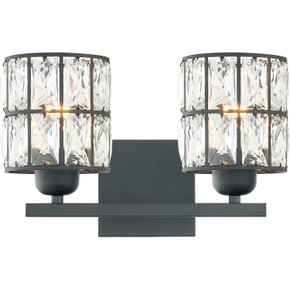 Bathroom Fixtures Two Lights by Quoizel ( 10 | GIB8613MBK Gibson ) 