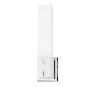Sconces Single Glass by Troy Lighting ( 67 | B8214-PN Jonah ) 