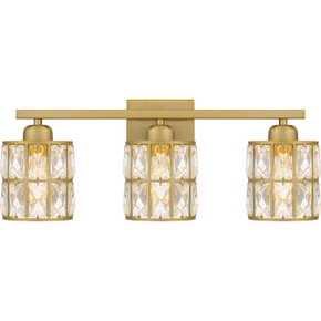 Bathroom Fixtures Three Lights by Quoizel ( 10 | GIB8622AB Gibson ) 