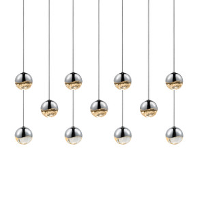 Linear/Island 4 Light + by Sonneman ( 69 | 2922.01-SML Grapes ) 