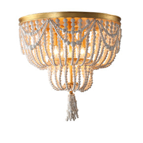 Flush Mounts Bowl Style by Terracotta Designs ( 374 | F22114-4W Candia ) 