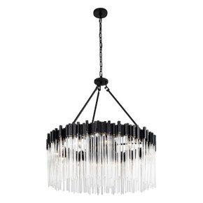 Large Chandeliers Glass Shade by Varaluz ( 137 | 309P12MBFG Matrix ) 