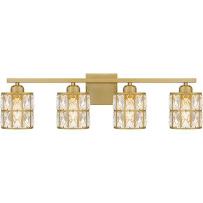 Bathroom Fixtures Four Lights by Quoizel ( 10 | GIB8630AB Gibson ) 