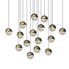 Mid. Chandeliers Multi-Port/Cascade by Sonneman ( 69 | 2923.14-LRG Grapes ) 