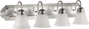 Bathroom Fixtures Four Lights by Quorum ( 19 | 5094-4-165 5094 Vanities ) 