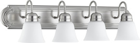 Bathroom Fixtures Four Lights by Quorum ( 19 | 5094-4-65 5094 Vanities ) 