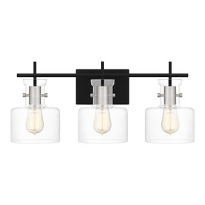 Bathroom Fixtures Three Lights by Quoizel ( 10 | PEN8622MBK Pensbury ) 