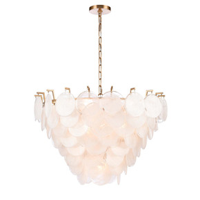 Large Chandeliers Glass Shade by Terracotta Designs ( 374 | H21123-11BR Jacobella ) 