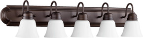 Bathroom Fixtures Five+Lights by Quorum ( 19 | 5094-5-86 5094 Vanities ) 