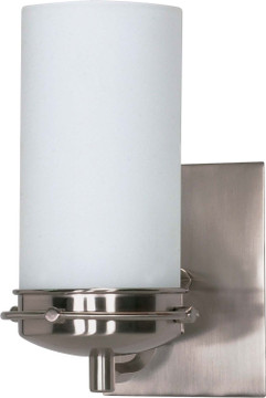 Sconces Single Glass by Nuvo Lighting ( 72 | 60-611 Polaris ) 