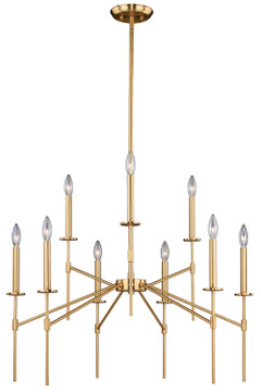 Mid. Chandeliers Candle by Vaxcel ( 63 | H0180 Kedzie ) 