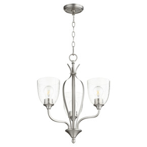Mini Chandeliers Glass Shade by Quorum ( 19 | 6127-3-265 Jardin ) 
