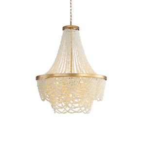 Mid. Chandeliers Empire/Basket by Terracotta Designs ( 374 | H22103-7LM Rosanna ) 