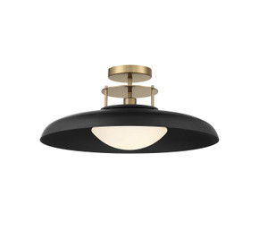 Semi-Flush Mts. Cage by Savoy House ( 51 | 6-1685-1-143 Gavin ) 