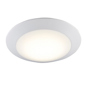 Flush Mounts Slimline/Low Profile by Trans Globe Imports ( 110 | LED-50099 WH Lunaire ) 
