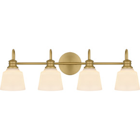 Bathroom Fixtures Four Lights by Quoizel ( 10 | HIN8630AB Hinton ) 