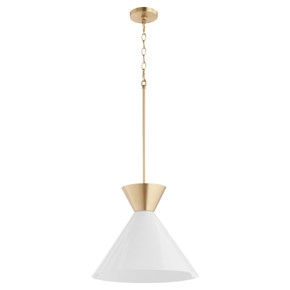 Pendants Glass Down by Quorum ( 19 | 8119-80 Beldar ) 