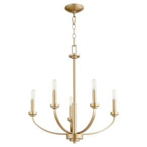 Mid. Chandeliers Candle by Quorum ( 19 | 6160-5-80 Reyes ) 