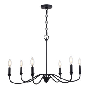 Mid. Chandeliers Candle by Vaxcel ( 63 | H0298 Annabelle ) 