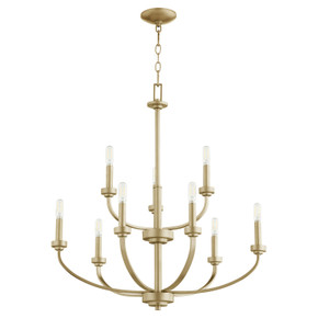 Large Chandeliers Candle by Quorum ( 19 | 6160-9-80 Reyes ) 