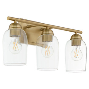 Bathroom Fixtures Three Lights by Quorum ( 19 | 5112-3-80 Wallinger ) 