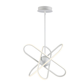 Mid. Chandeliers Starburst by Trans Globe Imports ( 110 | MDN-1586 WH Nightingale ) 