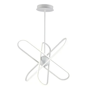 Mid. Chandeliers Starburst by Trans Globe Imports ( 110 | MDN-1587 WH Nightingale ) 