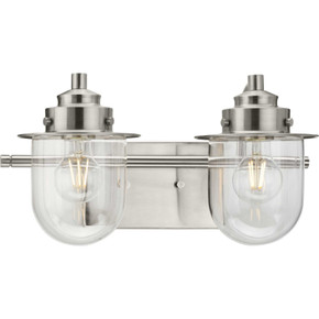 Bathroom Fixtures Two Lights by Progress Lighting ( 54 | P300435-009 Northlake ) 