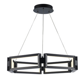 Mid. Chandeliers Ring/Halo by Trans Globe Imports ( 110 | MDN-1589 BK Mythos ) 