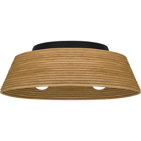 Flush Mounts Exposed Lamps by Quoizel ( 10 | QFL6167MBK Quoizel Flush Mount ) 