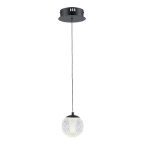 Mini Pendants Glass Down by Trans Globe Imports ( 110 | MDN-1632 BK Sunburst ) 