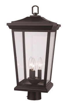 Exterior Post/Pier Head by Trans Globe Imports ( 110 | 50778 BK ) 