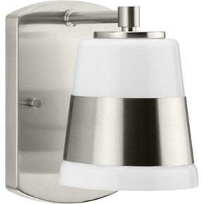 Sconces Single Glass by Progress Lighting ( 54 | P300442-009 Haven ) 