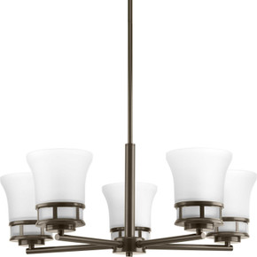 Mid. Chandeliers Glass Up by Progress Lighting ( 54 | P4613-20 Cascadia ) 