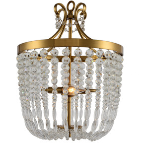 Mini Chandeliers Glass Shade by Terracotta Designs ( 374 | H7201-2 Darcia ) 