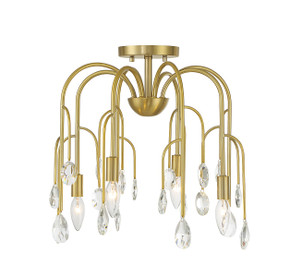 Semi-Flush Mts. Candle by Savoy House ( 51 | 6-6684-4-127 Anholt ) 