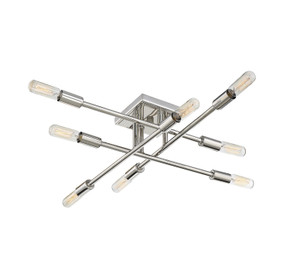 Semi-Flush Mts. Multi-port/Cluster by Savoy House ( 51 | 6-7003-8-109 Lyrique ) 