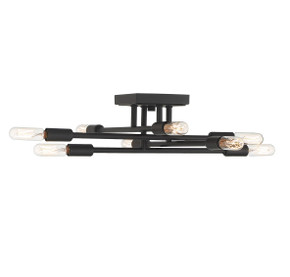 Semi-Flush Mts. Exposed Lamps by Savoy House ( 51 | 6-7003-8-89 Lyrique ) 