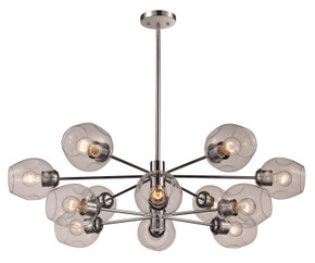 Large Chandeliers Glass Shade by Trans Globe Imports ( 110 | PND-2127 PC ) 